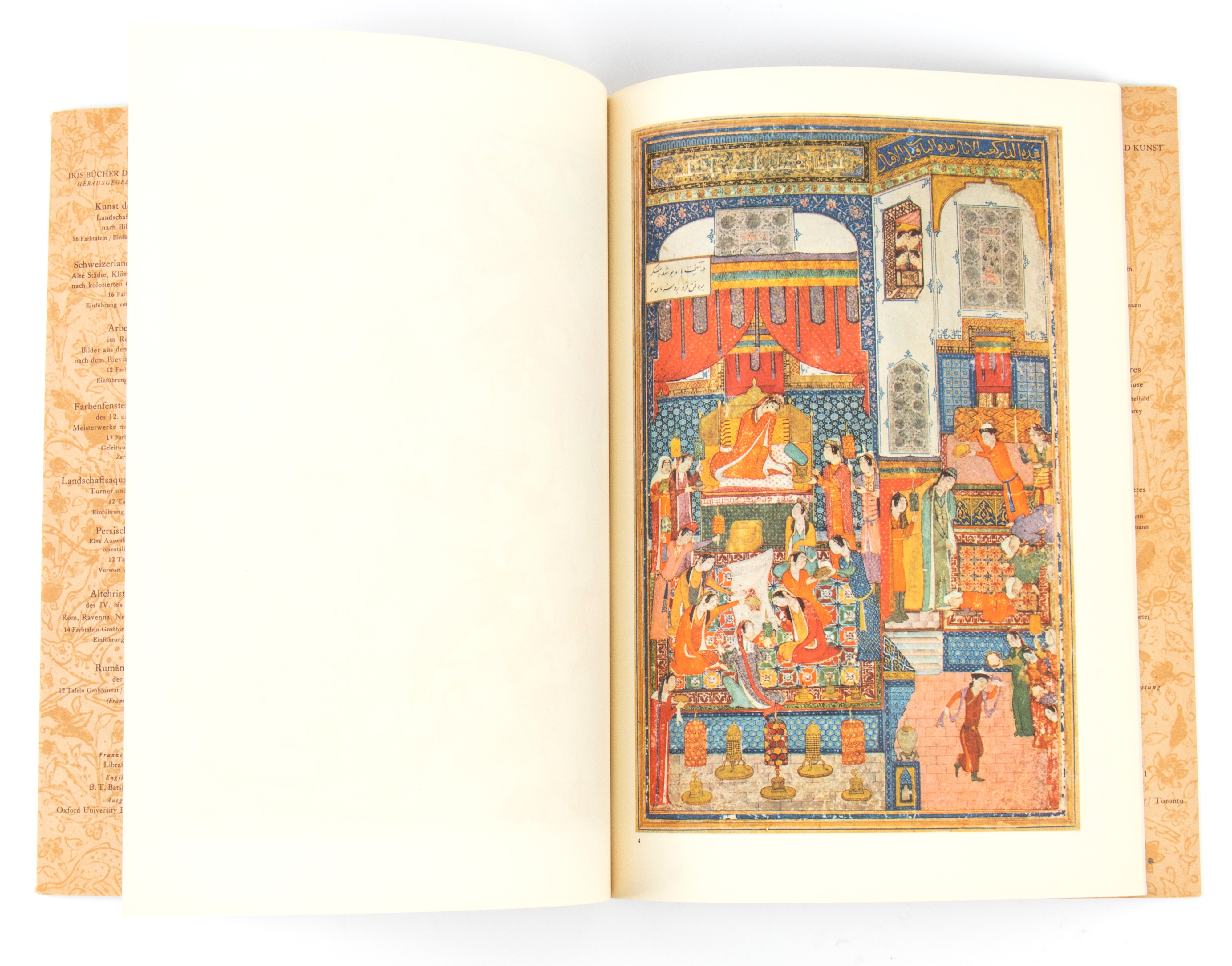 Libro di dodici miniature persiane, Iran, XX secolo, illustrato da Emil Preetorius