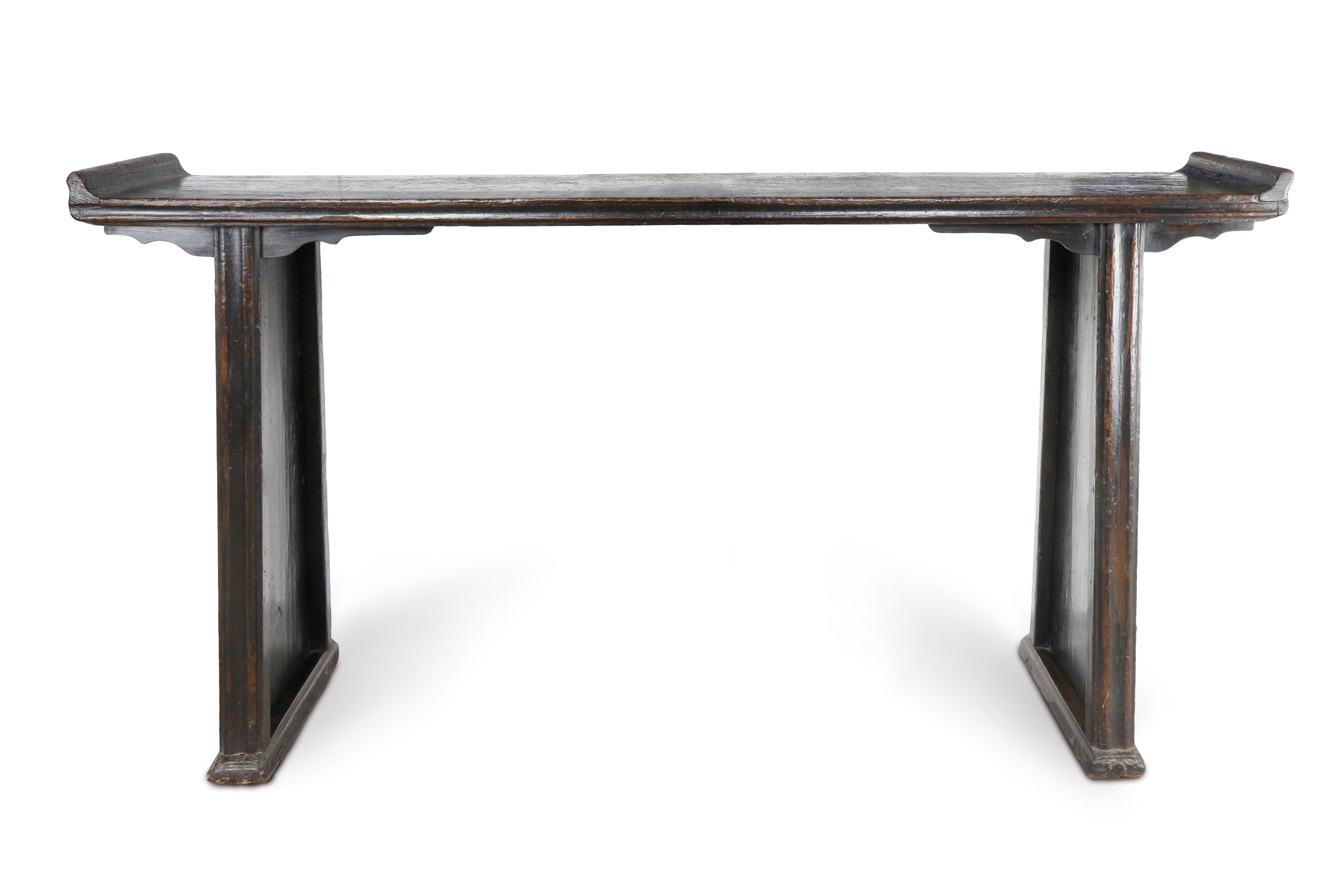 Tavolo per dipinti, legno di olmo, Cina, dinastia Qing, XVII - XVIII secolo