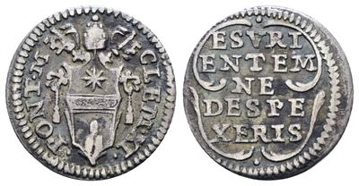 Clemente XI, Mezzo grosso del 1700-1721