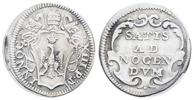 Innocenzo XIII, Mezzo grosso del Stato Pontificio (1721-1724)