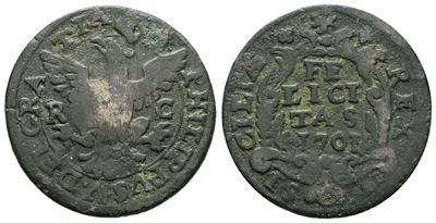 Filippo V, Grano 1701 - Regno di Sicilia