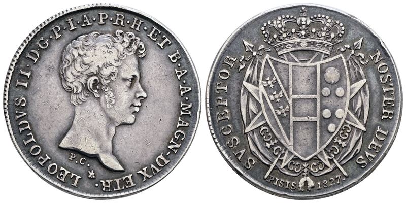 Leopoldo II, Mezzo francescone 1827