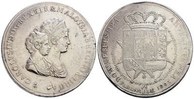 Carlo Ludovico di Borbone, Dena da 10 lire 1805, Granducato di Toscana