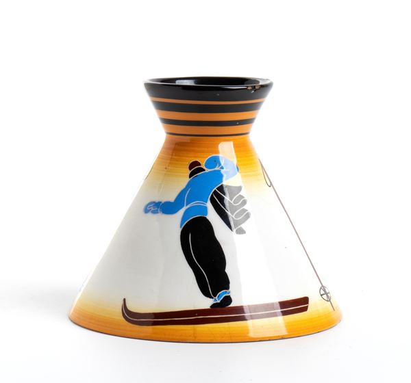MANIFATTURA ROMETTI CERAMICHE - Vaso attribuito a Corrado Cagli