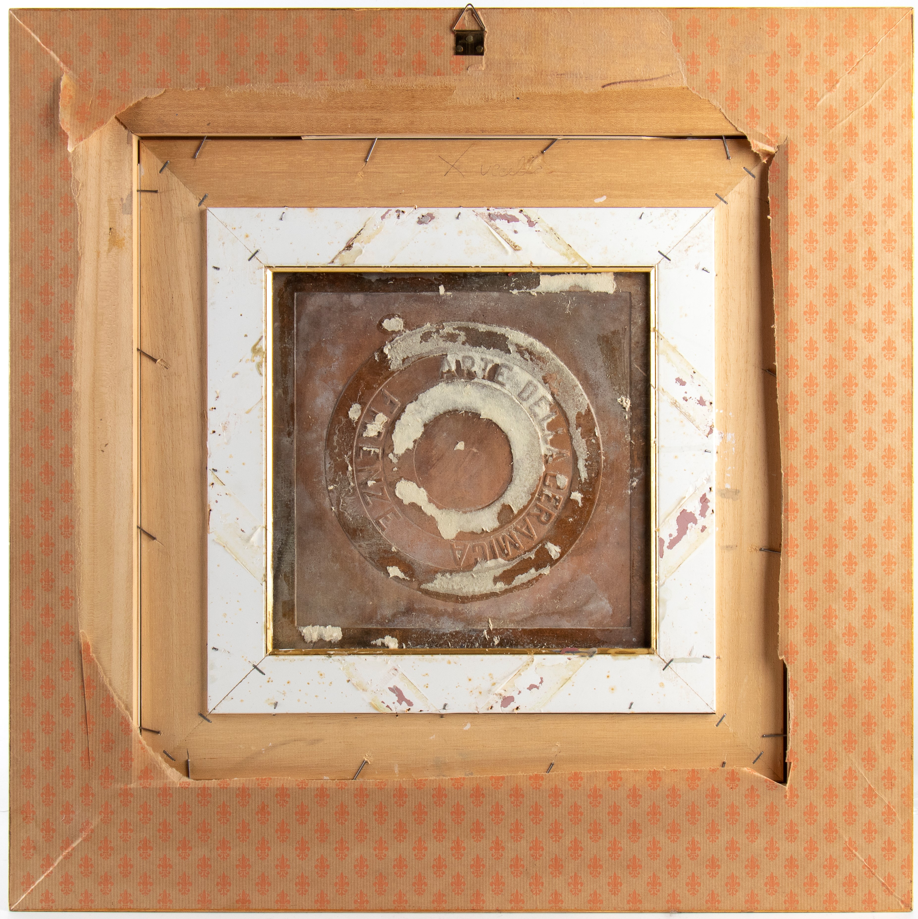 Piastrella con pavone