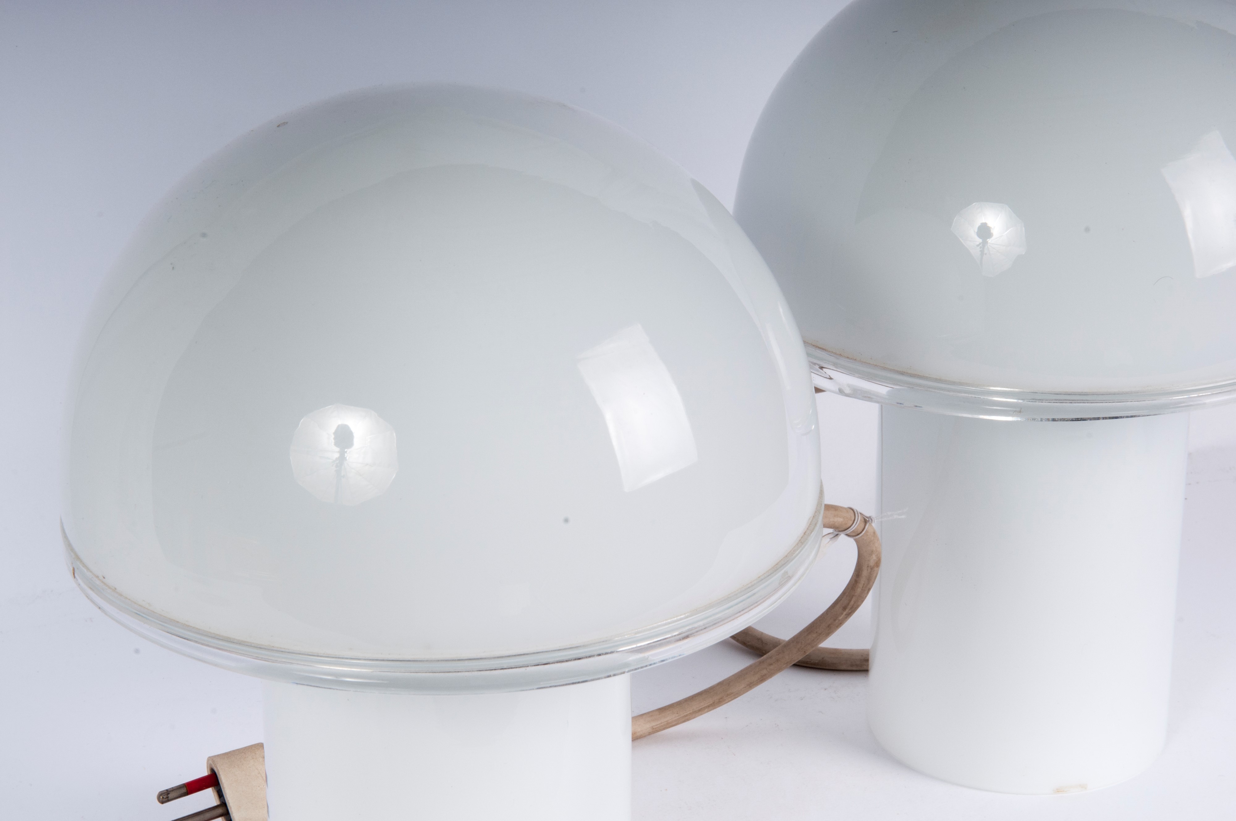 Coppia di lampade tavolo " Onfale"