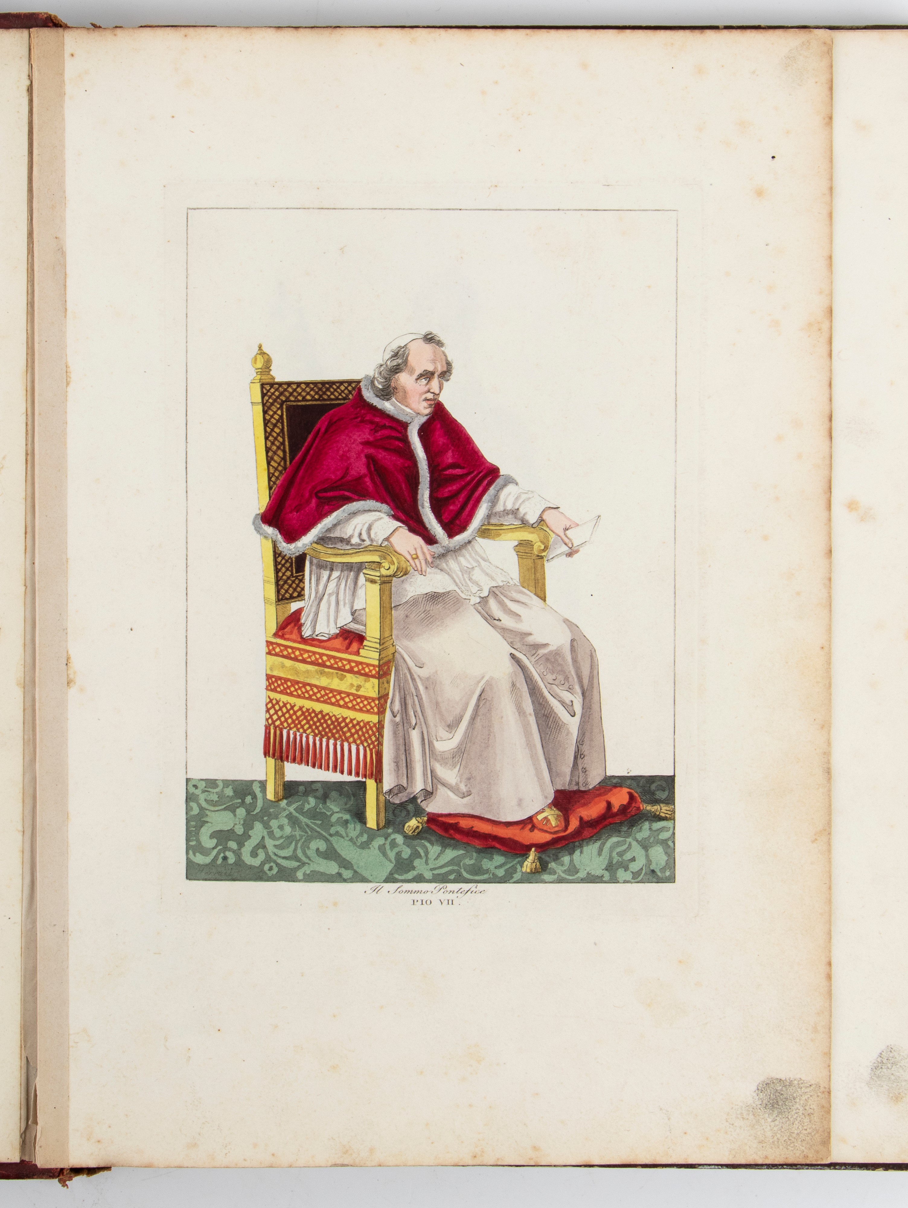 FERRARI Filippo Costumi ecclesiastici civili e militari della corte di Roma disegnati all’acquafo...