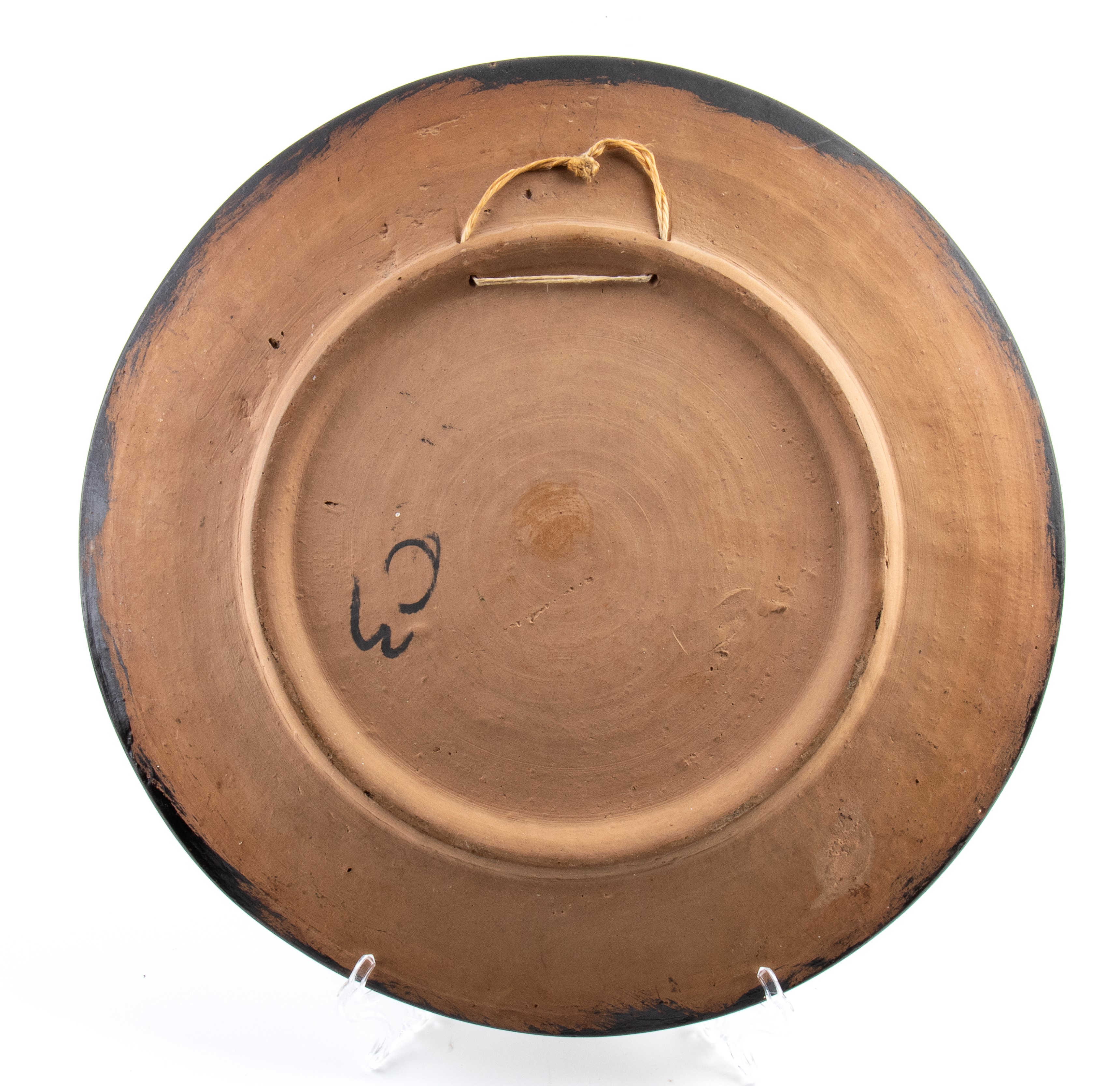 Piatto con decorazione di ballo a Dorgali