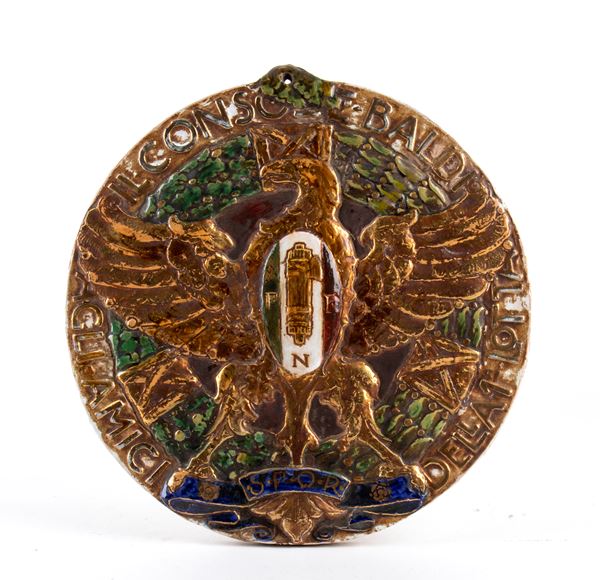 TITO CHINI - Ceramica commemorativa