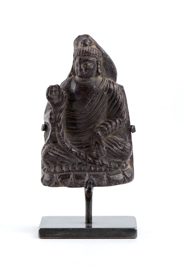 Figurina in pietra di Bodhisattva, India