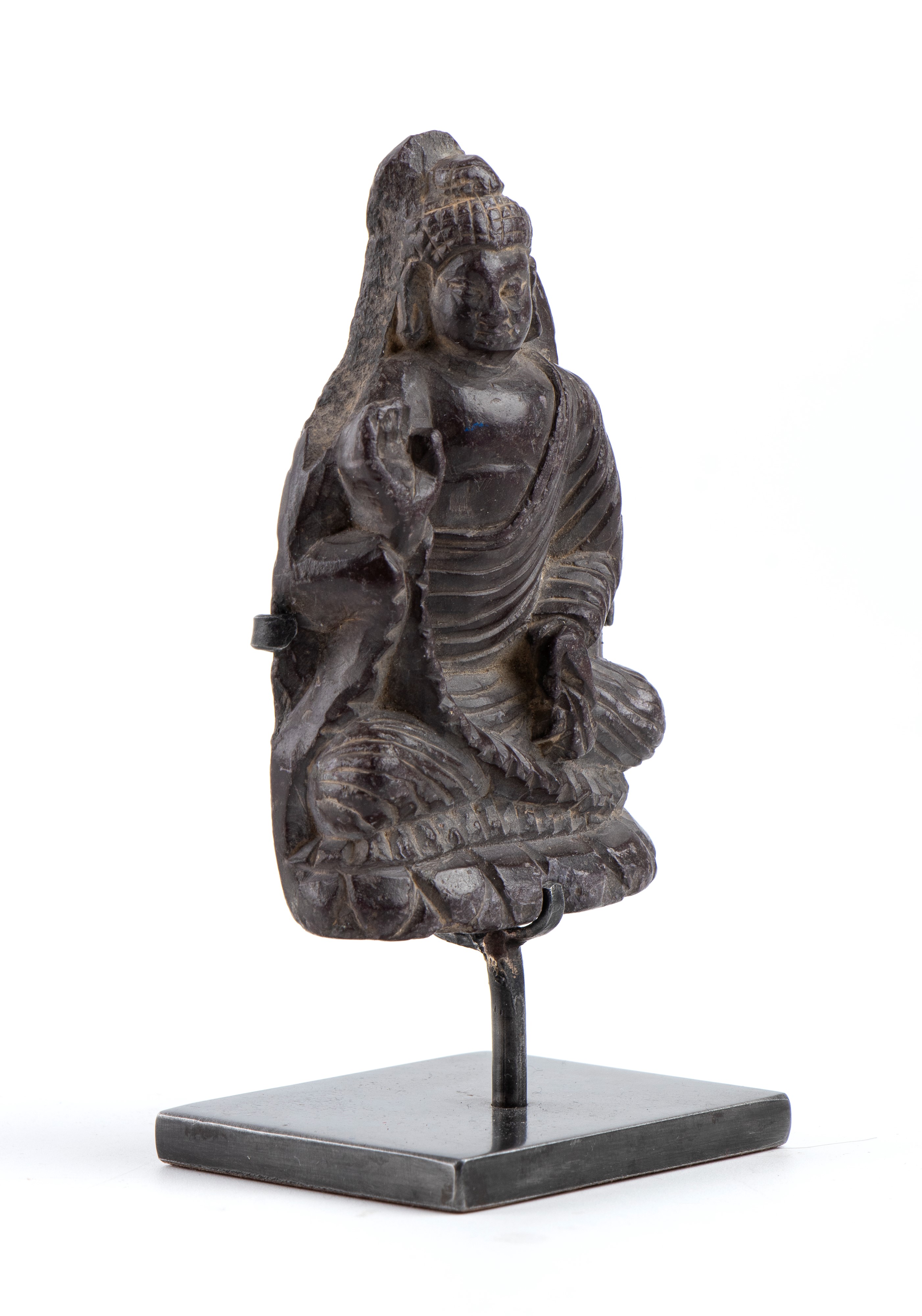 Figurina in pietra di Bodhisattva, India