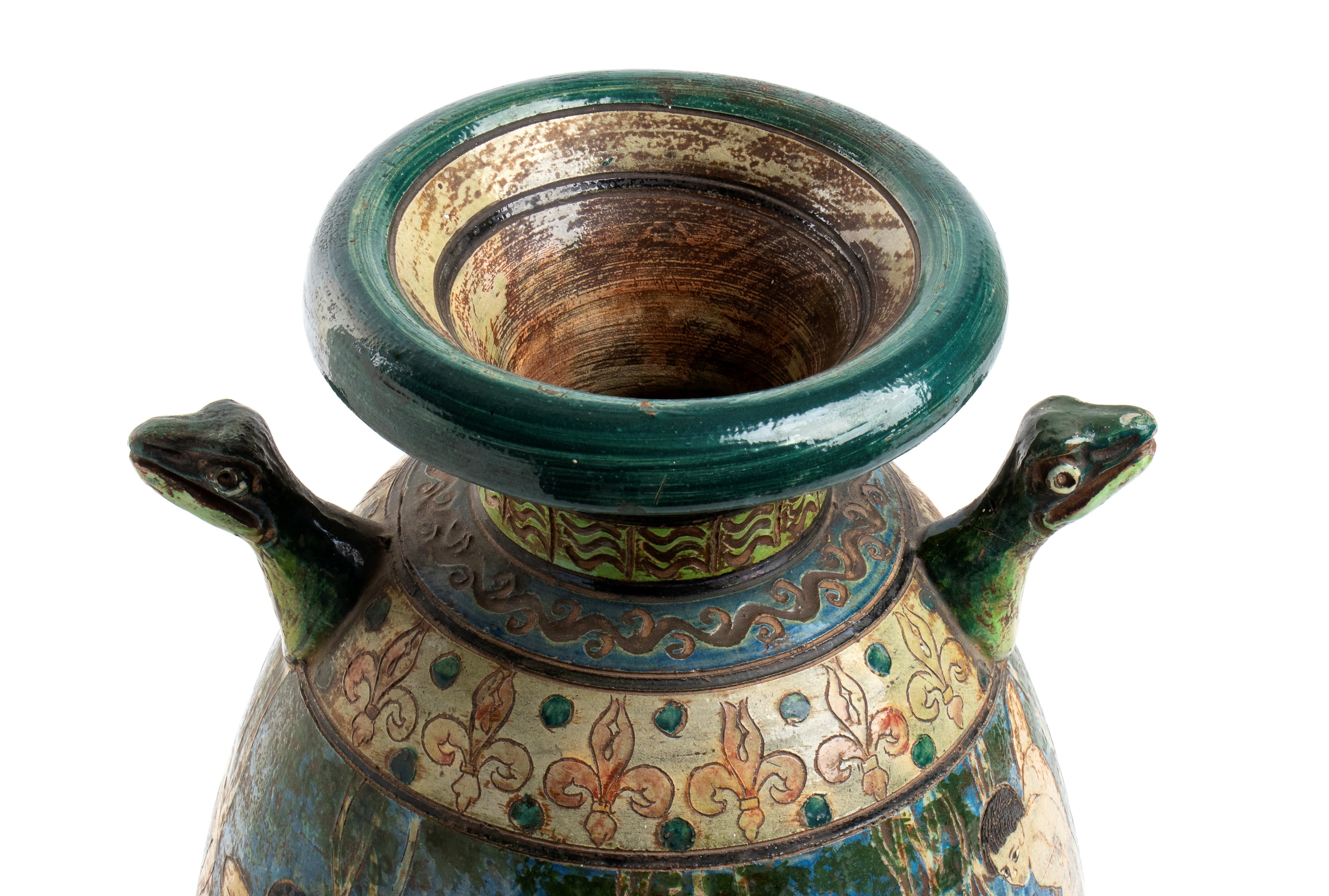 Vaso con scena mitologica della caccia al cinghiale Calidonio