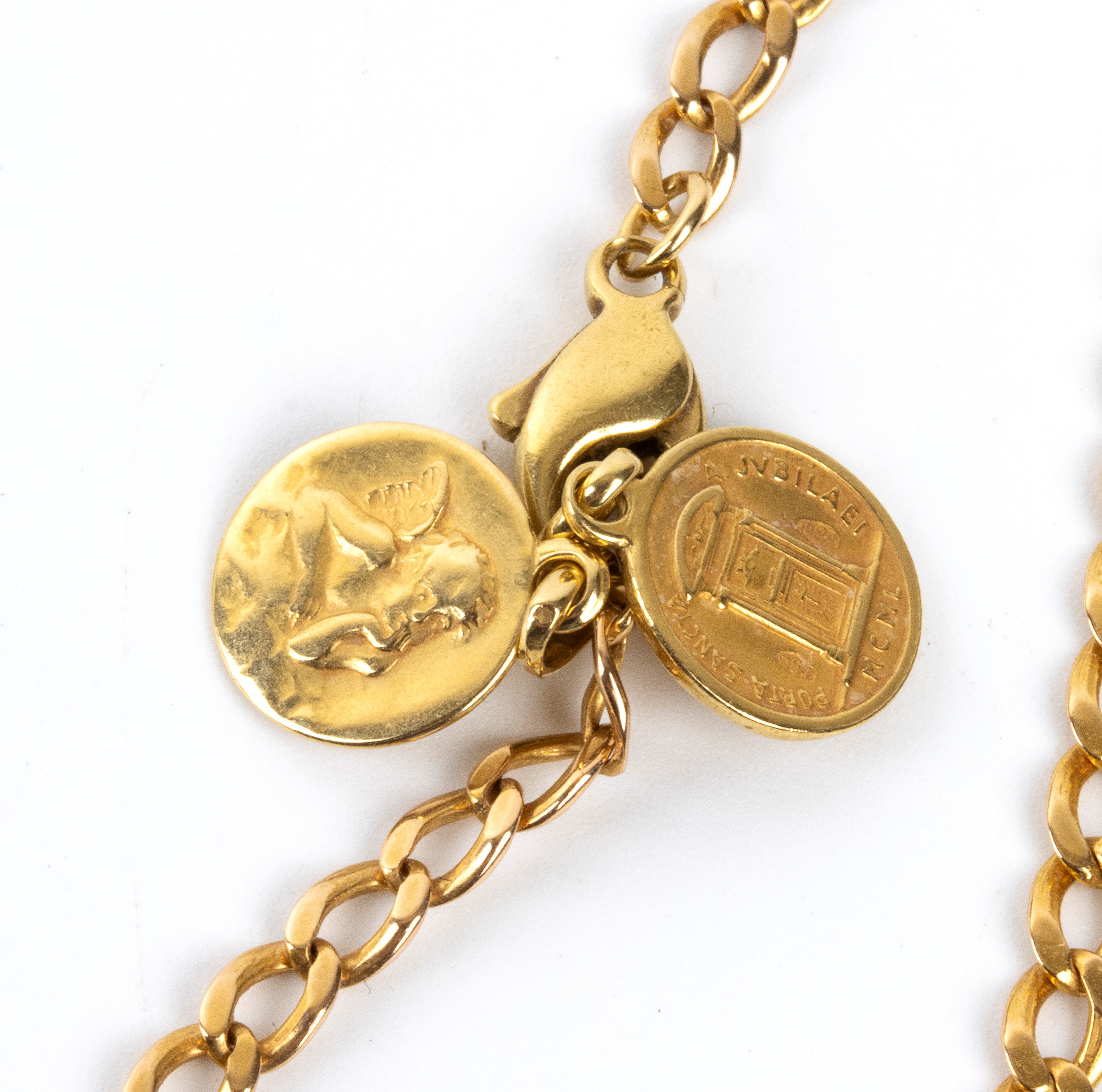 Girocollo in oro con pendenti