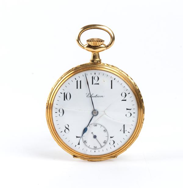 Gold pocket watch