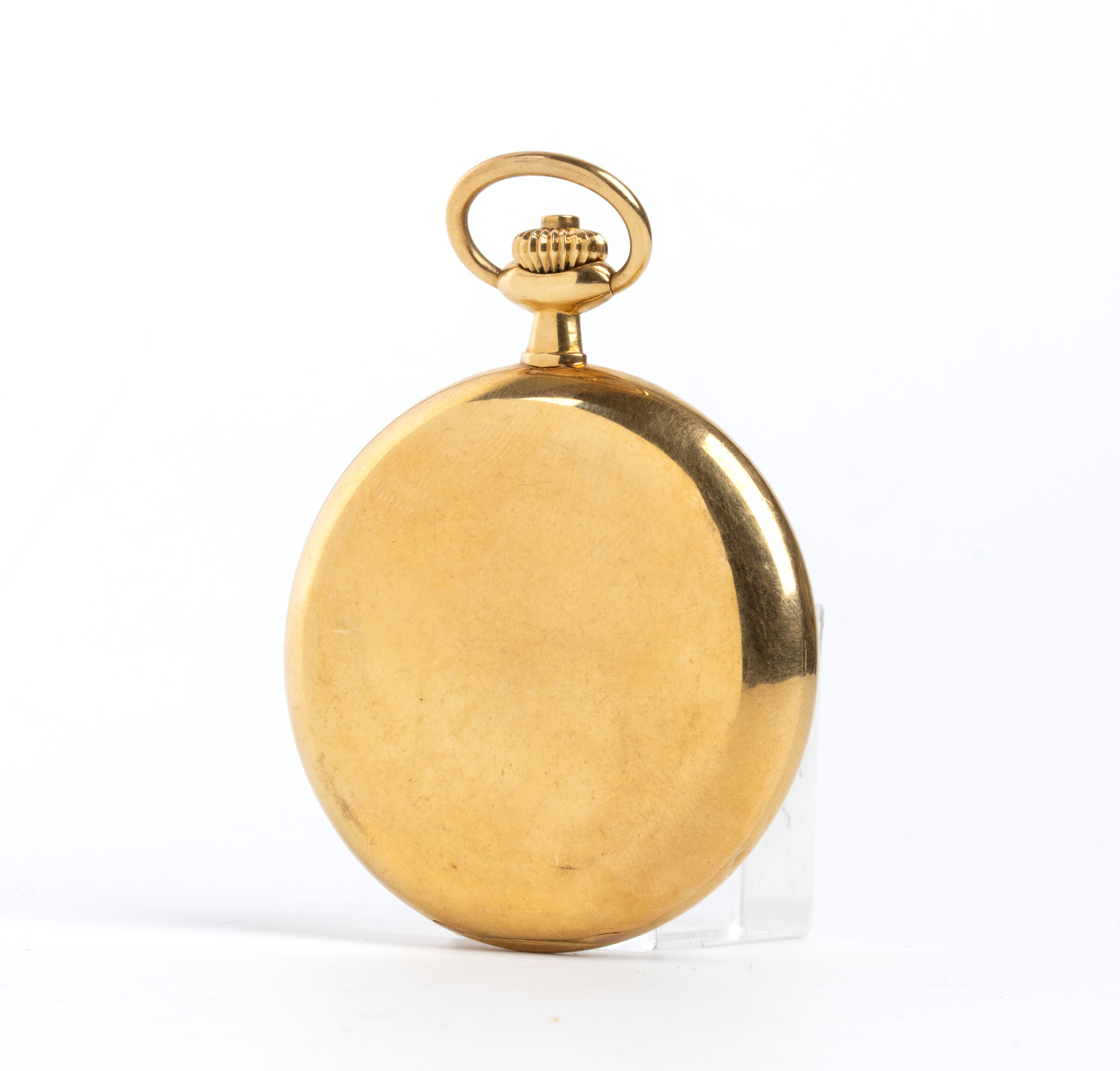 Omega - Orologio da tasca in oro 18k con cassa tripla