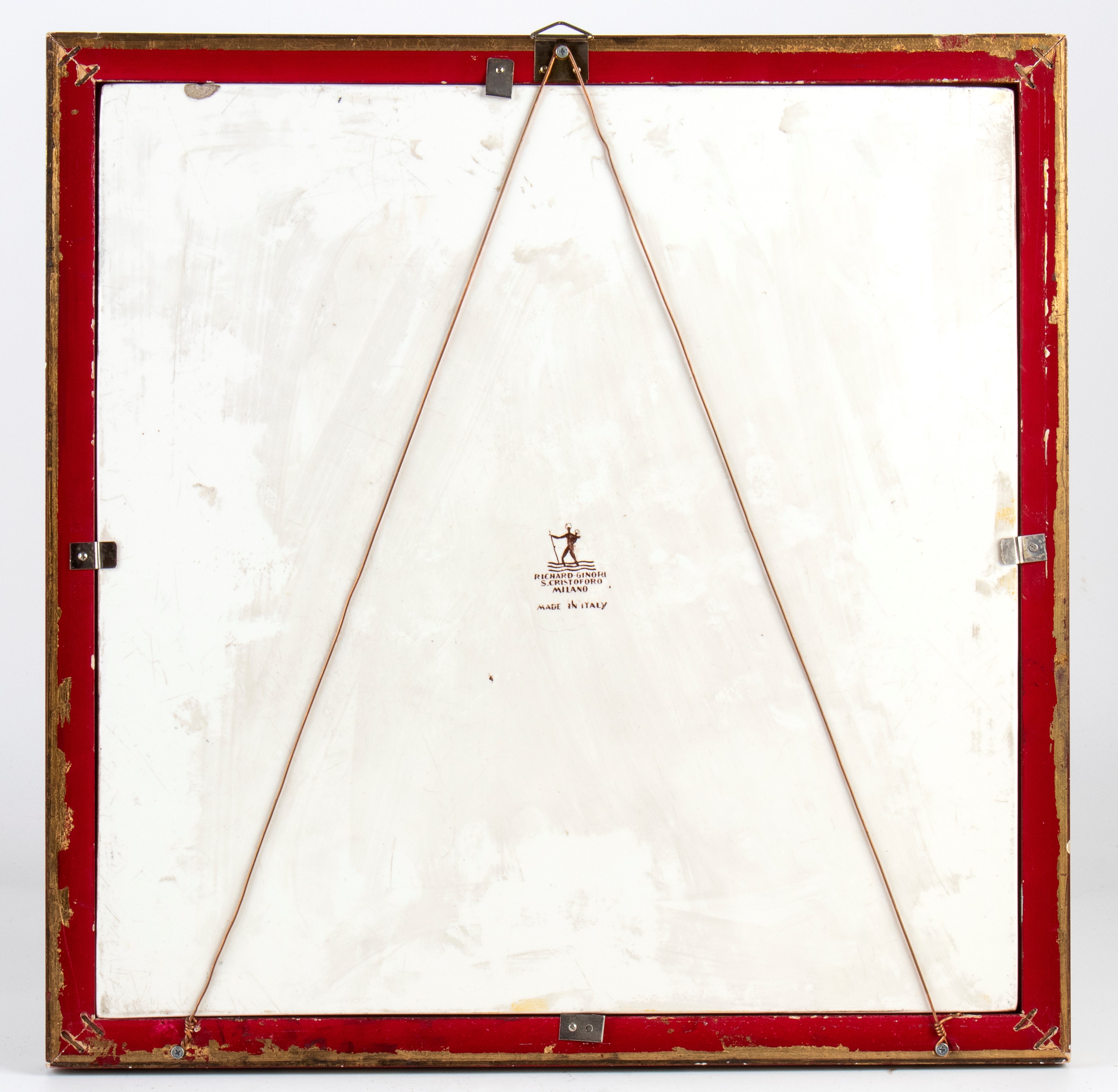 Mattonella con decoro di animali fantastici