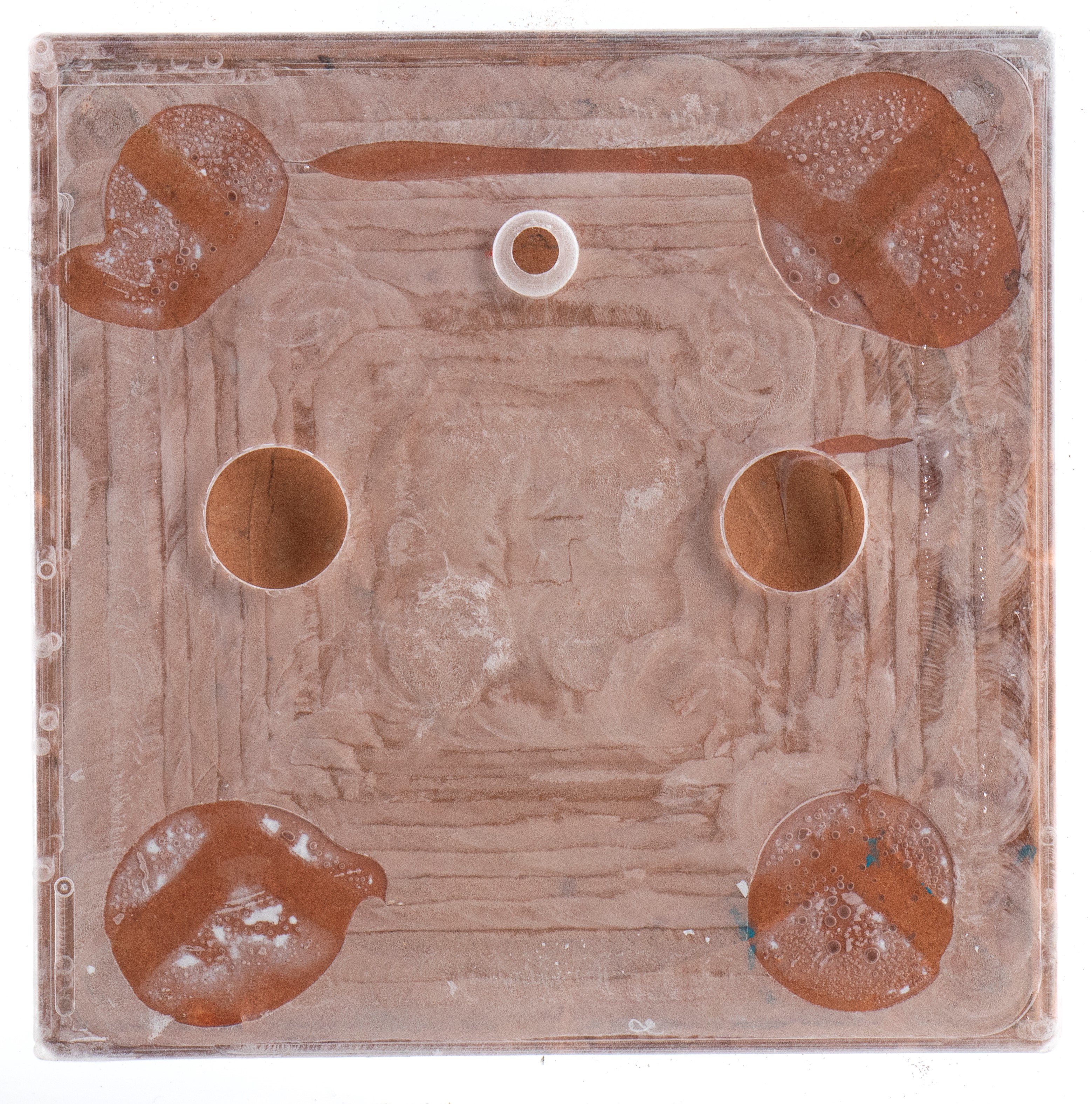 Mattonella con donna di Osilo