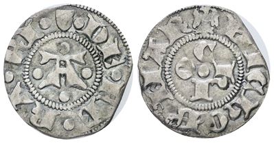 Nicolò III d'Este, Marchesano grosso (1393-1441), Ag 1,21 gr, MIR 221, BB+