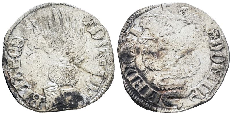 Barnabò Visconti, Pegione di Milano (1378-1385), Ag 2,4 gr, MIR 111/1
