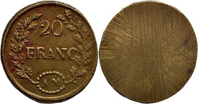 Francia, Moneta da 20 Franchi, Ø 22 mm, BR Borz. 139, SPL-FDC