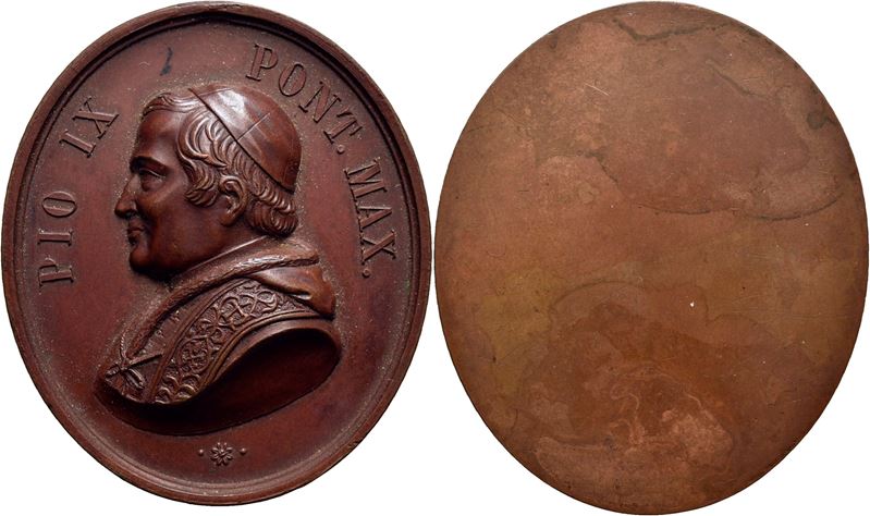 Pio IX, Medaglia commemorativa dello Stato Pontificio (1846-1878)