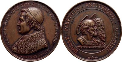 Pio IX, Medaglia commemorativa di San Pietro e Paolo del 1846