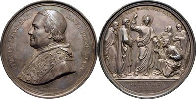 Stato Pontificio, Medaglia commemorativa del Concilio Ecumenico, 1869