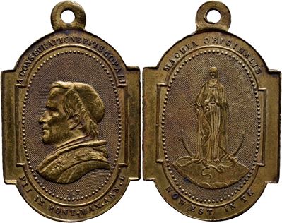 Pio IX, Medaglia commemorativa per il Giubileo Episcopale 1877