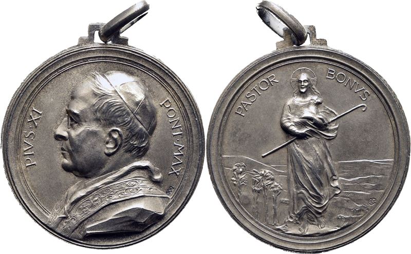 Boninsegna, Medaglia commemorativa di Pio XI, Elezione al pontificato, 1922