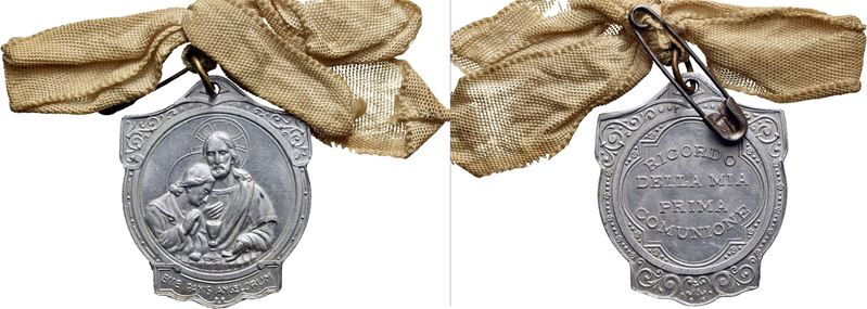 Medaglia commemorativa, Ricordo della prima comunione