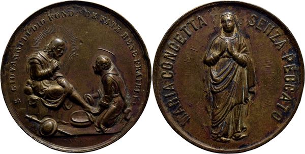RELIGIOSE - Medaglia Opus: Milani Ø: 40 mm. - (AE g. 24,25) Colpetti. qSPL