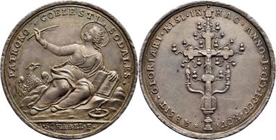 Venezia, Medaglia commemorativa 1795, Scuola San Giovanni Evangelista, 41 mm
