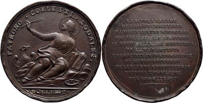 Schabe, Medaglia commemorativa di Venezia, 1857