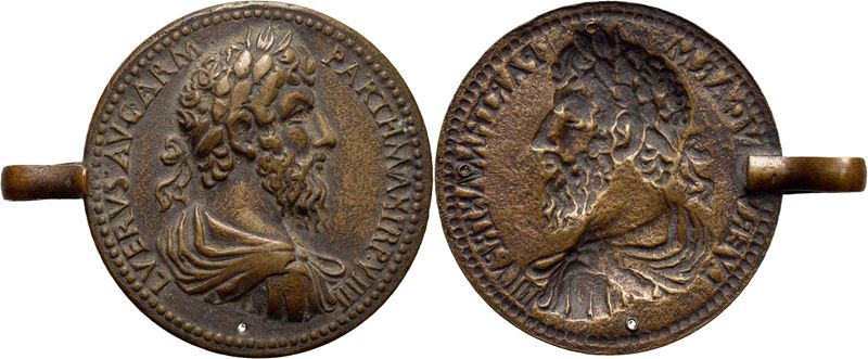 Lucio Vero, Medaglia commemorativa (161-169 d.C.) Ø 42 mm, AE g. 11,1