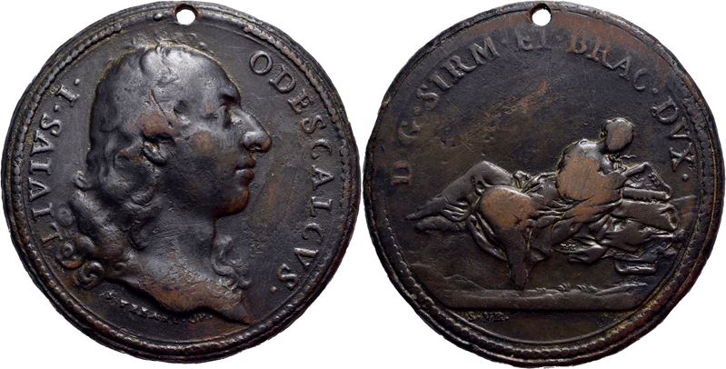 Livio Odescalchi, Medaglia commemorativa di San Urbano, 1697, bronzo, Ø: 42 mm