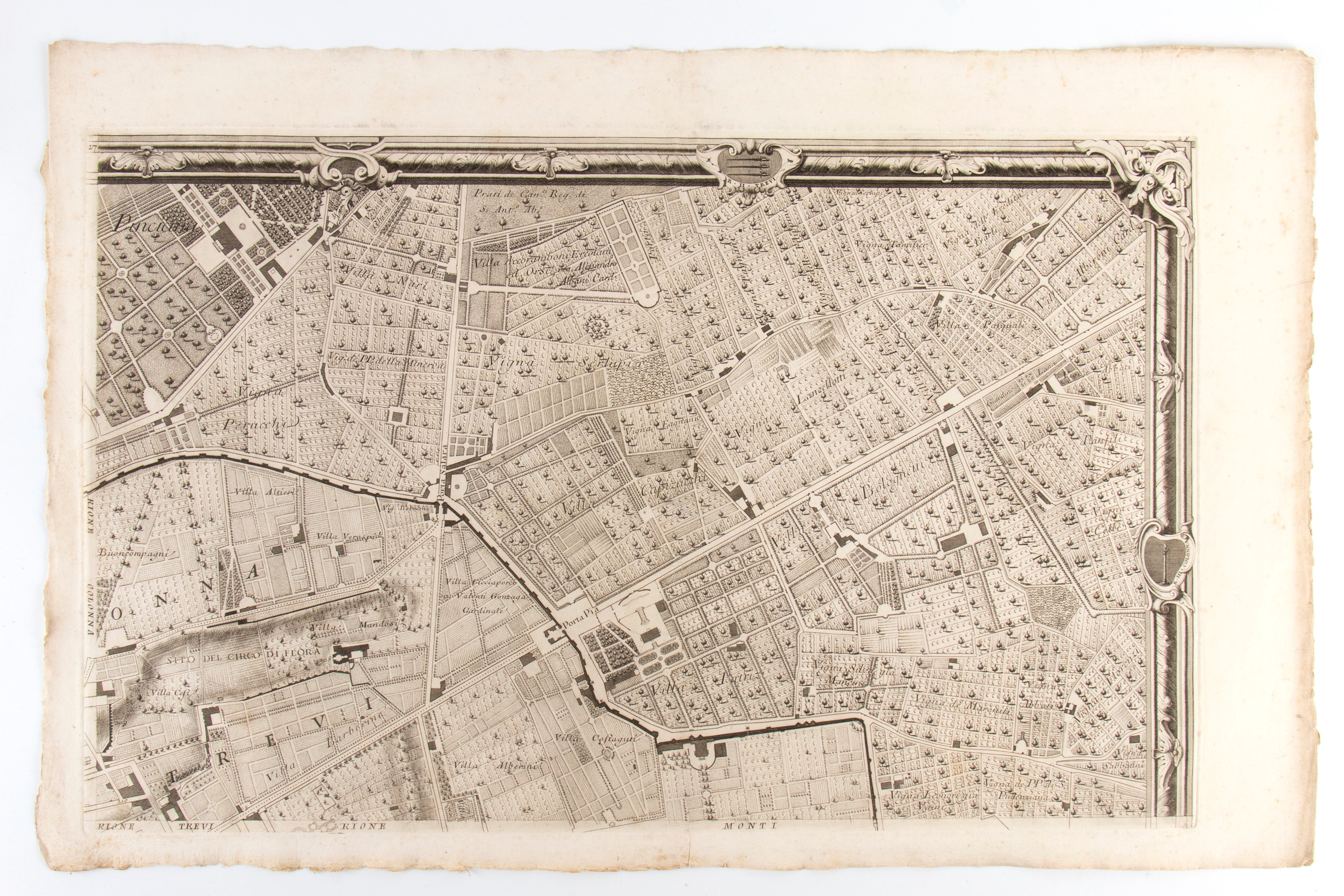 Carlo Nolli - Nuova Pianta di Roma, 1748