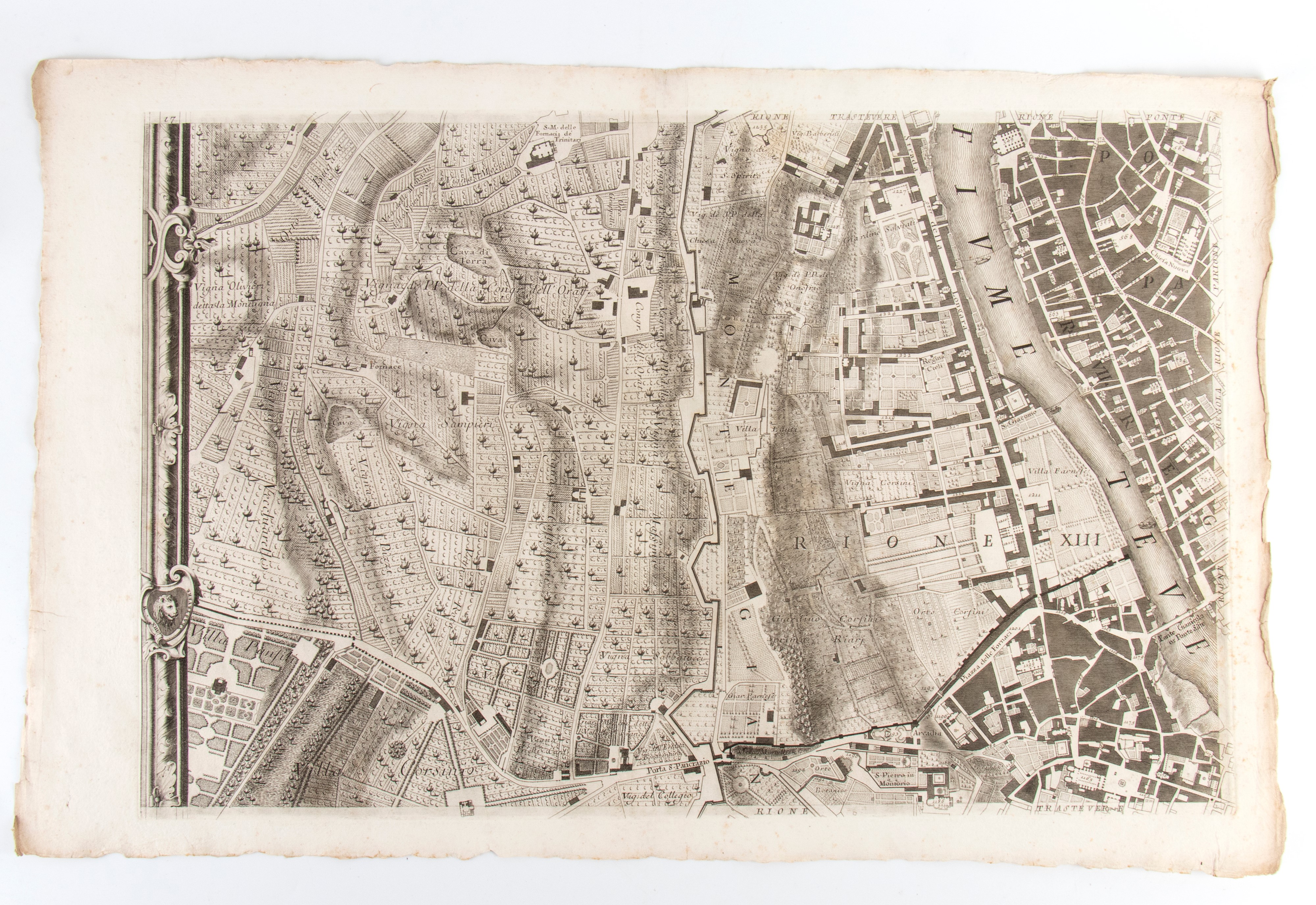 Carlo Nolli - Nuova Pianta di Roma, 1748