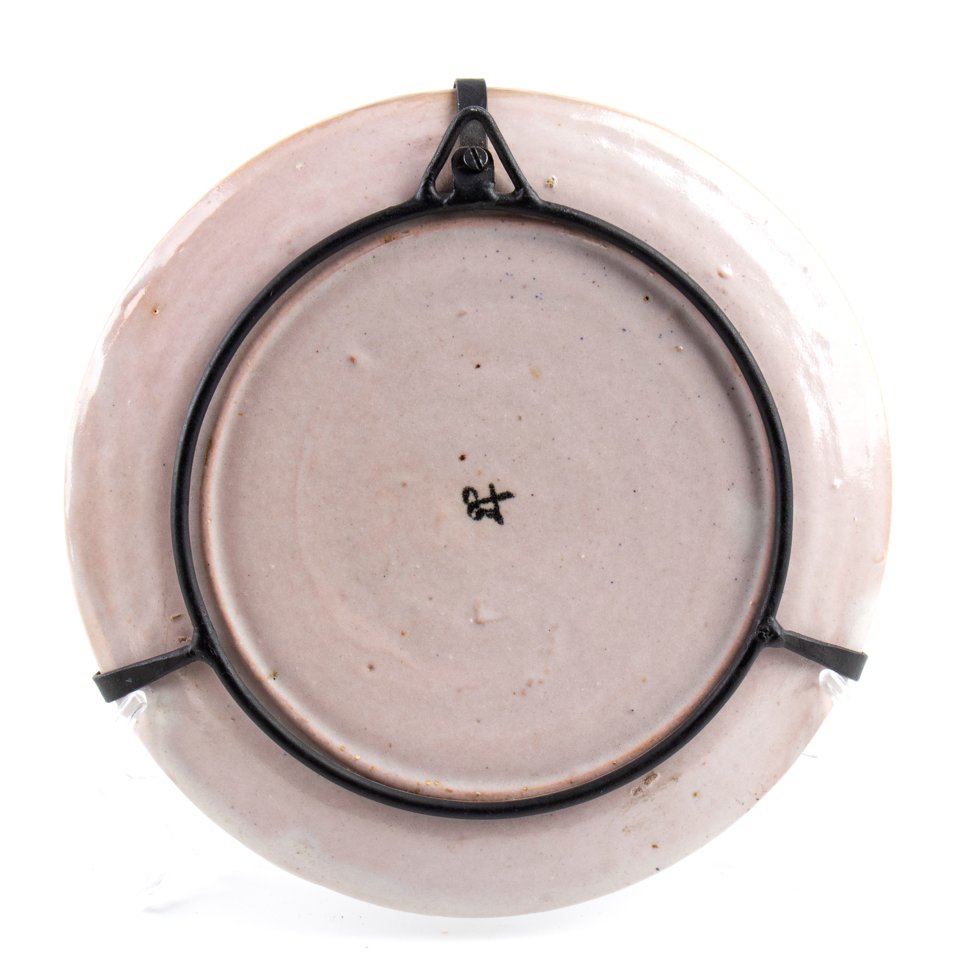 Piattino con decorazione di pesce