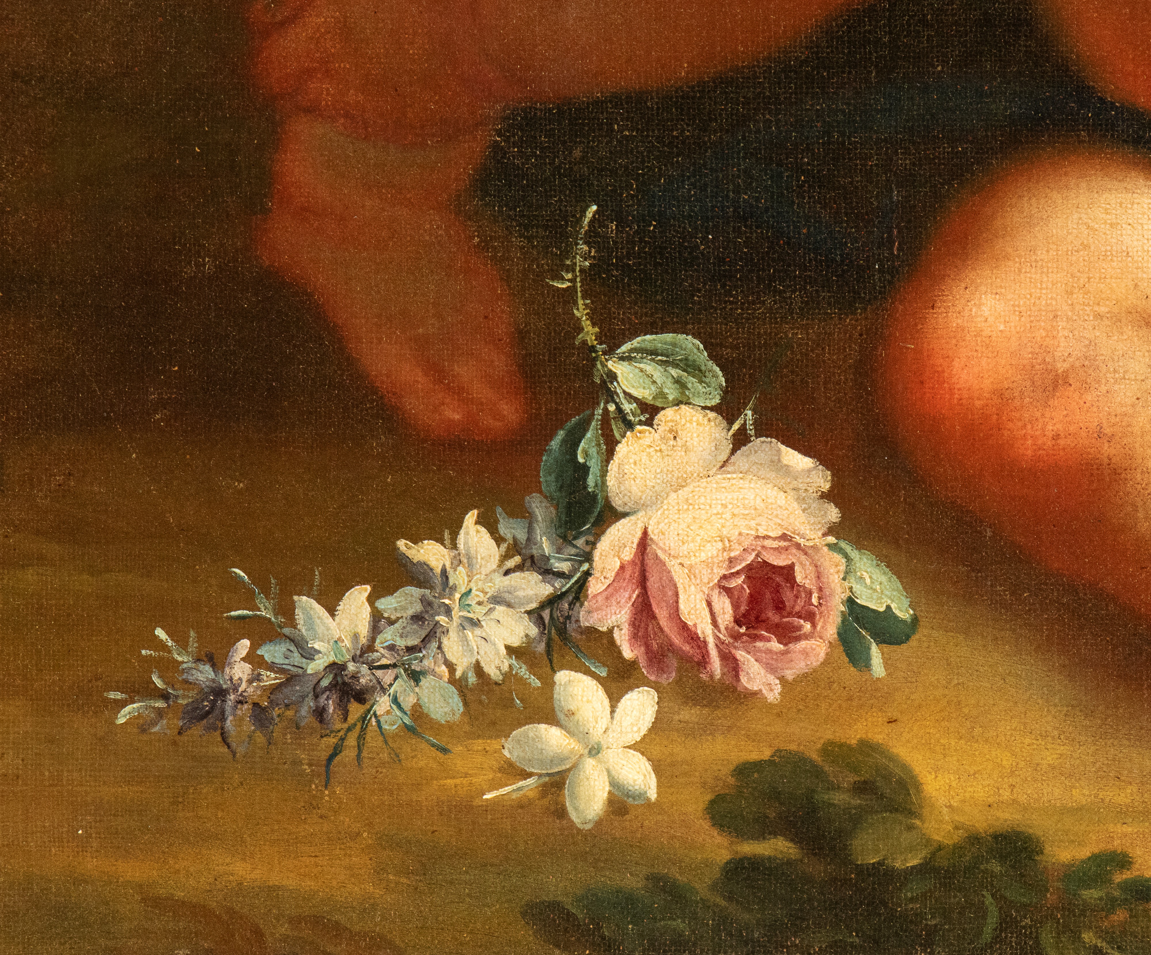 Gioco di putti con ghirlande di fiori