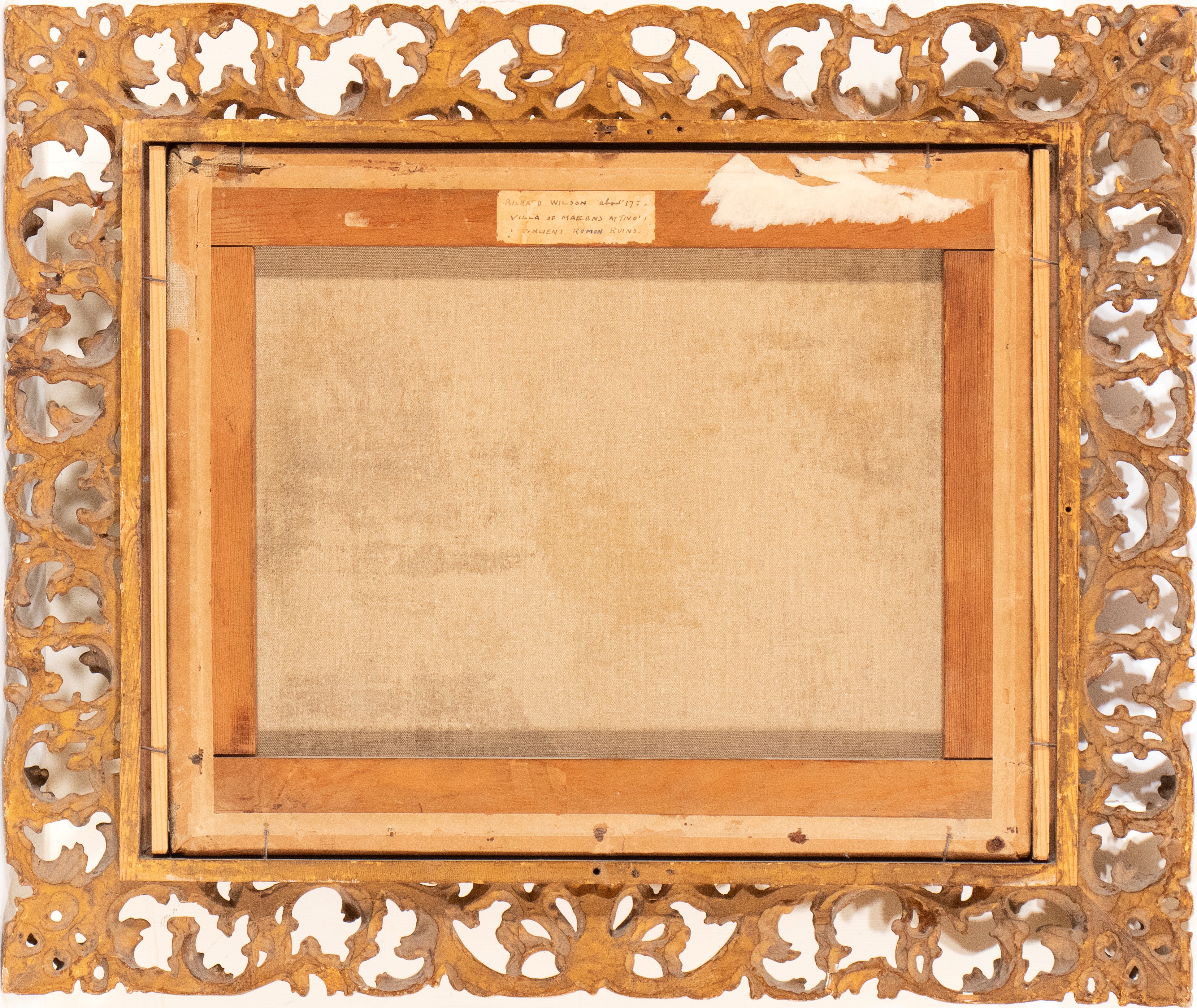 Capriccio architettonico con rovine e figure