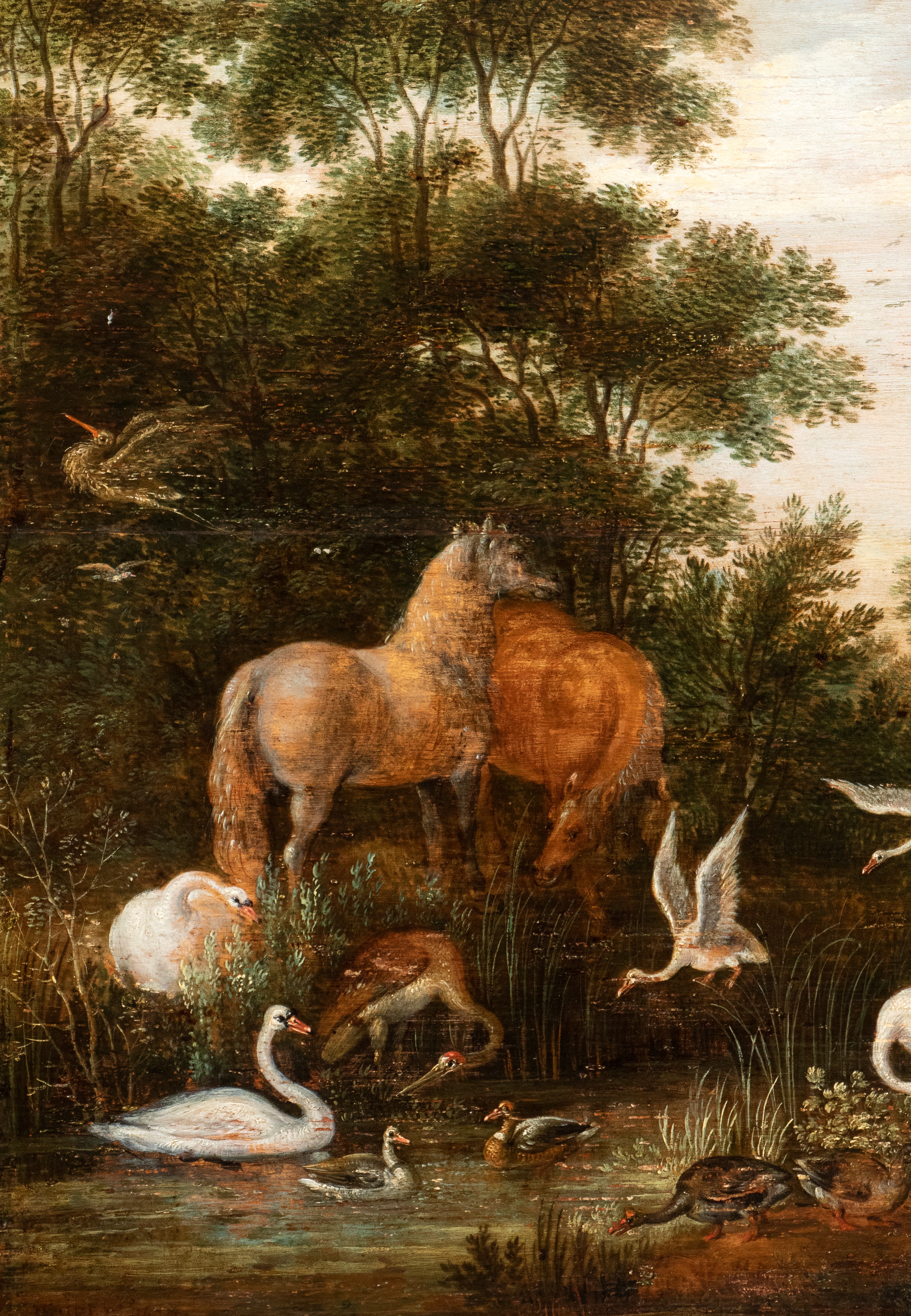 Animali e volatili in un paesaggio (Giardino dell'Eden)