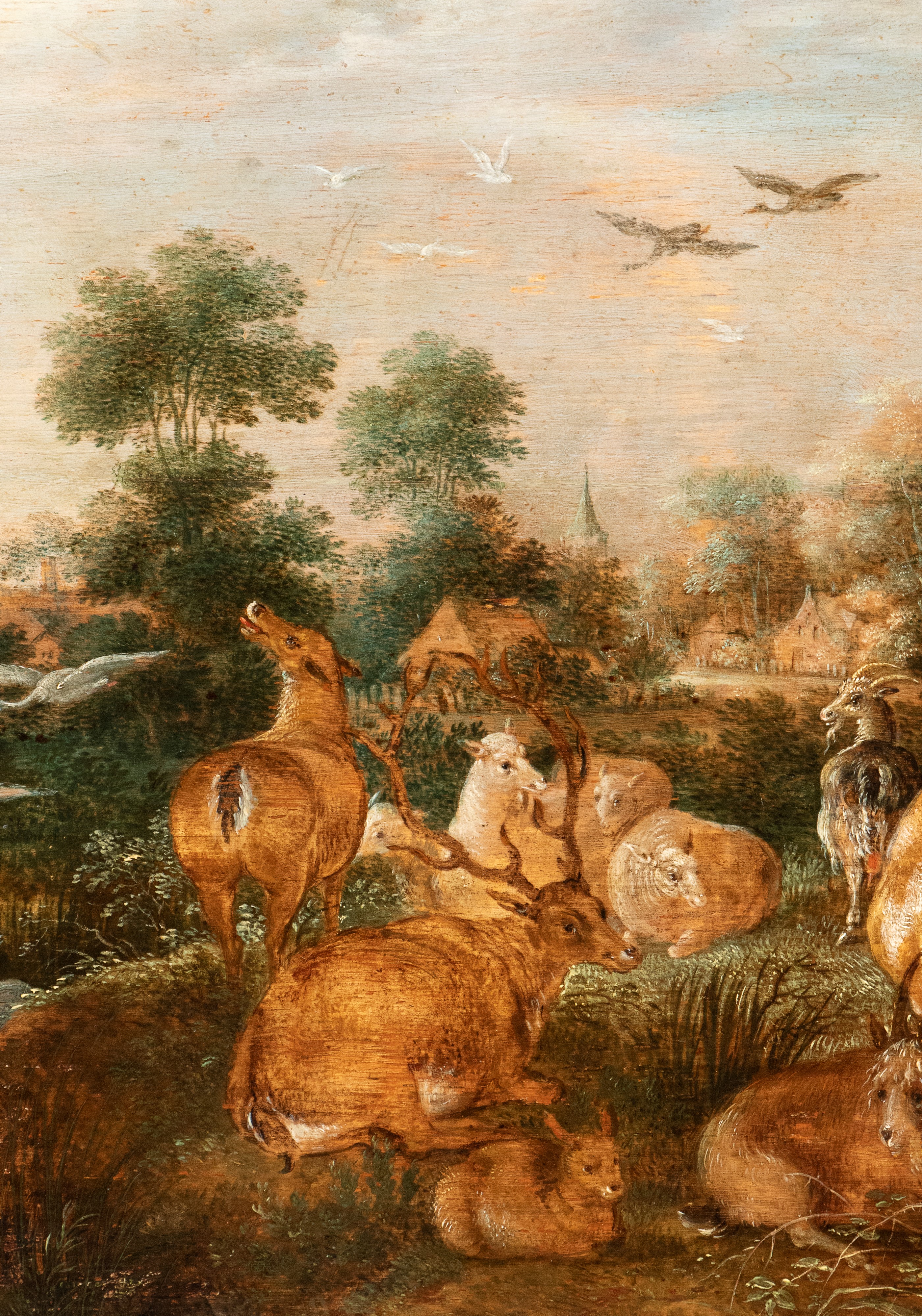 Animali e volatili in un paesaggio (Giardino dell'Eden)