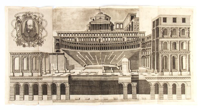 ARENA DI VERONA Theatrum (Ioannes Carotus veronensis pictor et architetcus inventor)