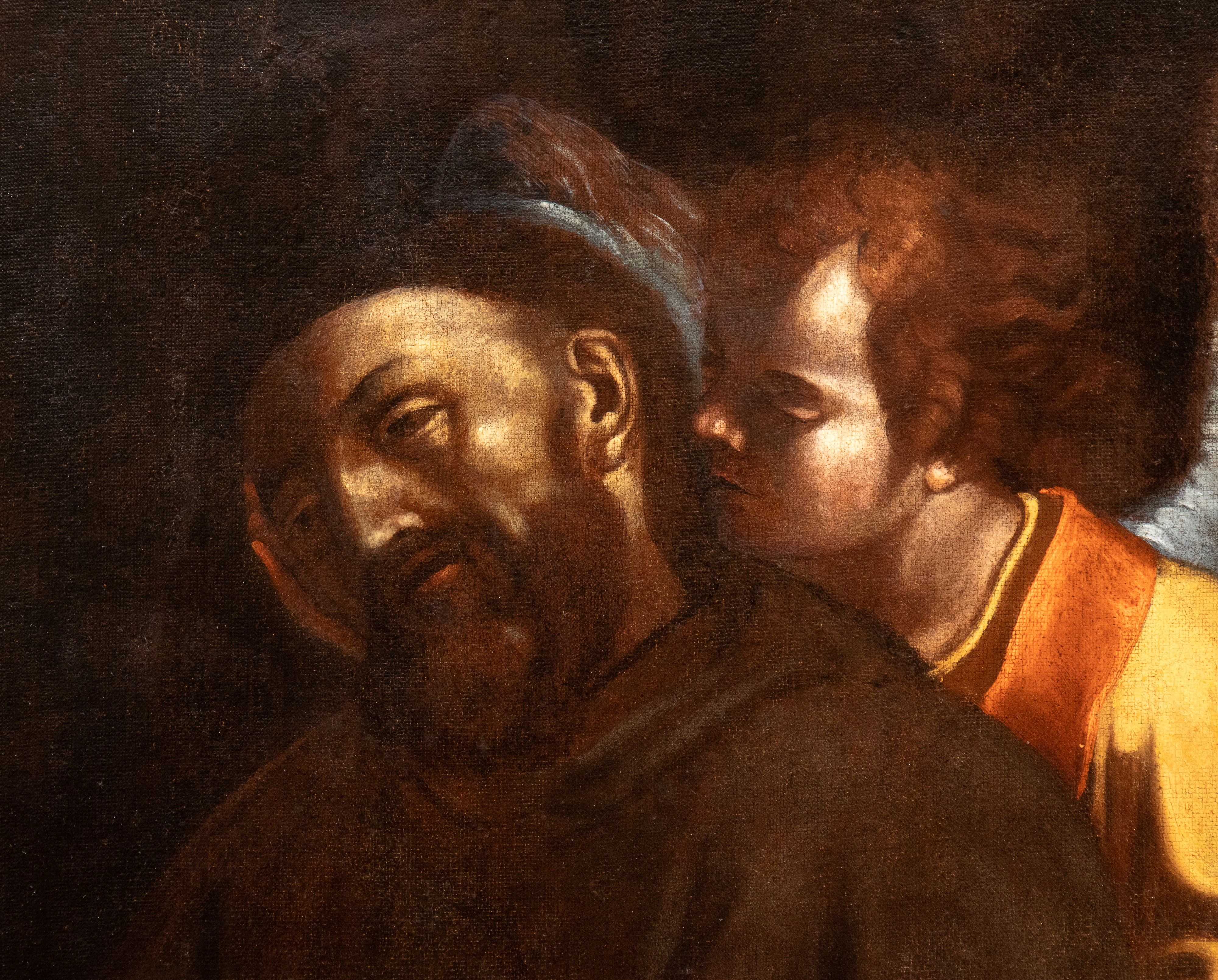 San Francesco sorretto dall'angelo