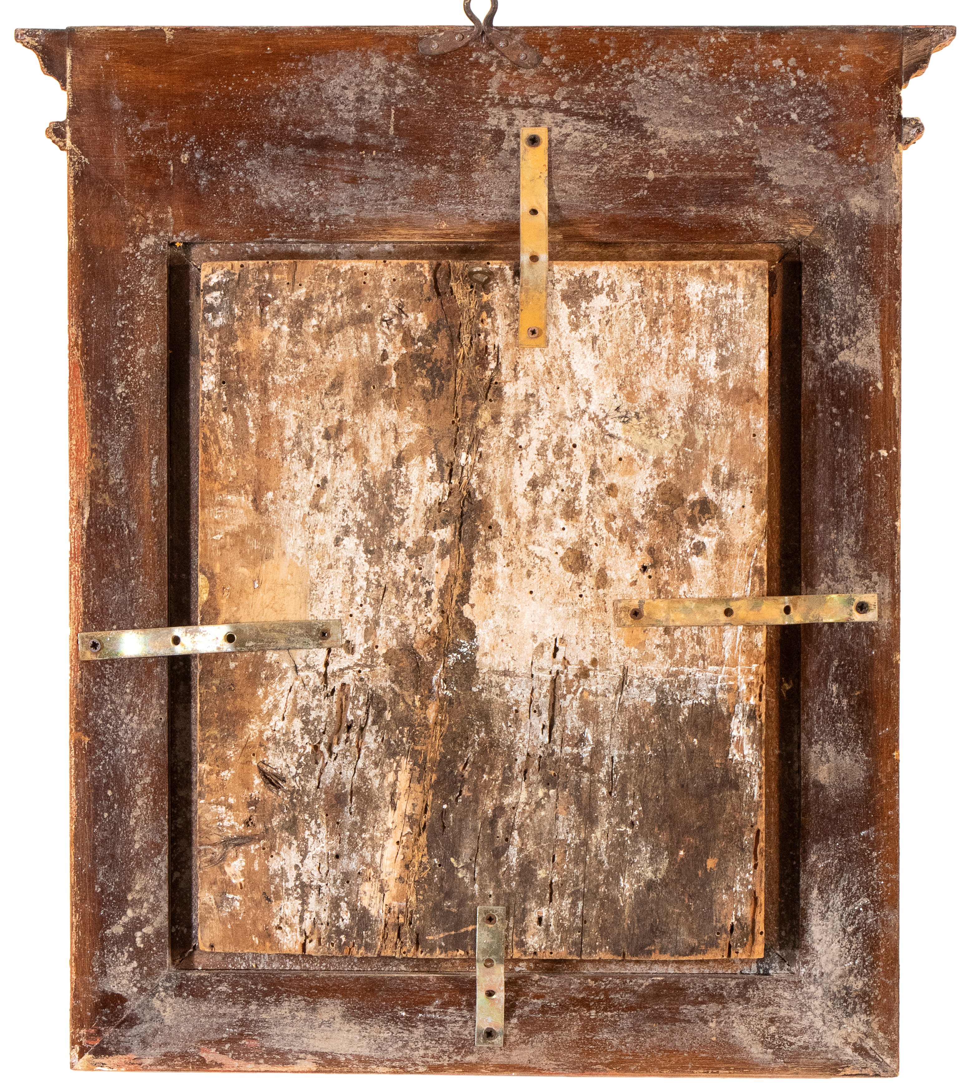 Scuola Senese, XIV Secolo - Madonna con Bambino, tempera su tavola, cm. 35x29 con cornice a taber...