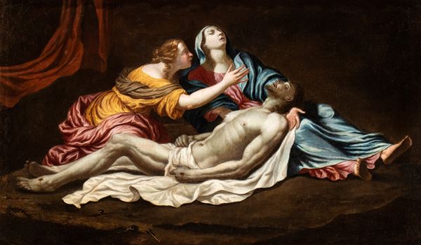 Artista francese, XVII secolo - Lamentation (The Mourning of Christ)