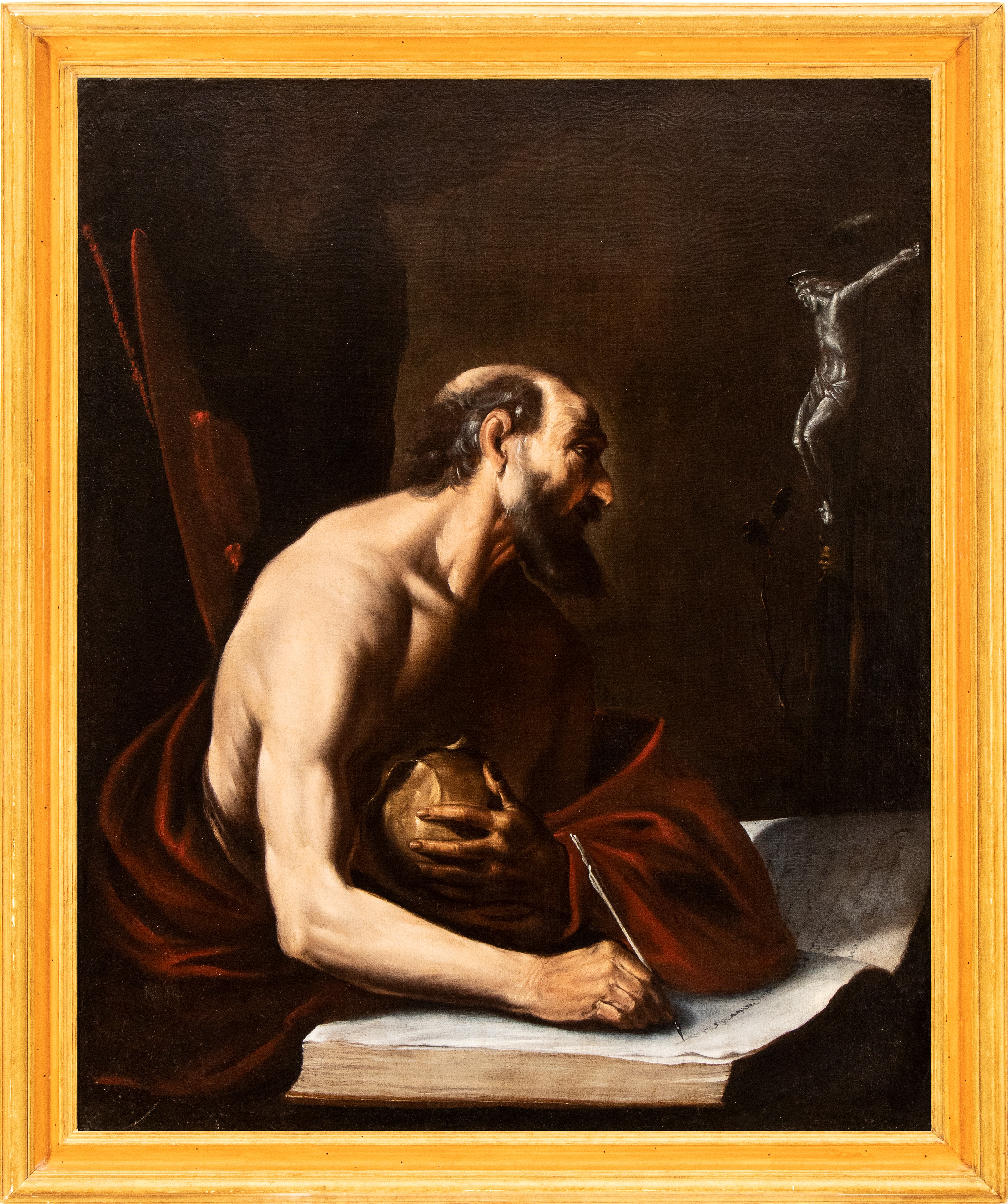 San Girolamo traduce la Bibbia