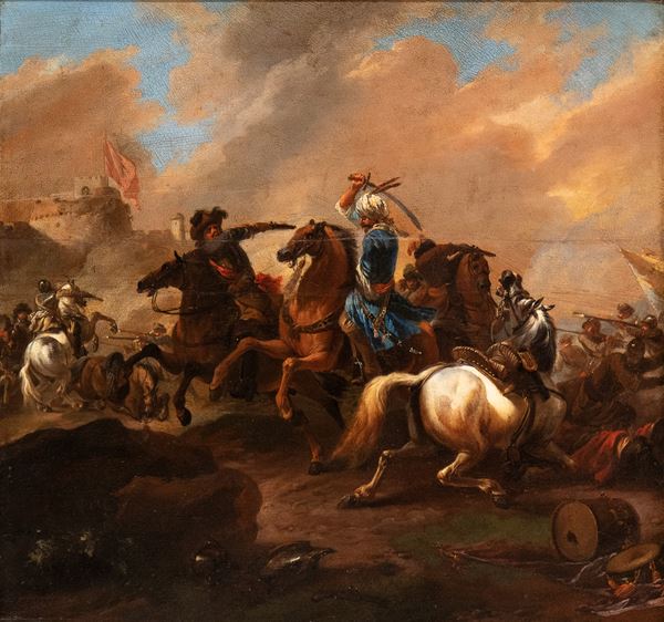 Jan van Huchtenburgh - The capture of Nicosia