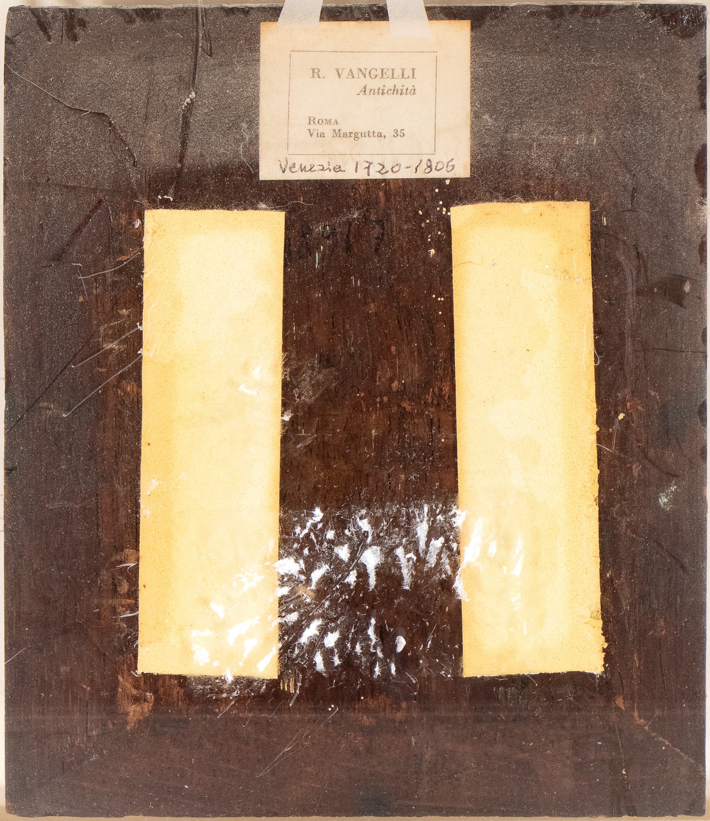 Peter Mequignon - Ritratto di Carlo Gozzi, olio su tavola