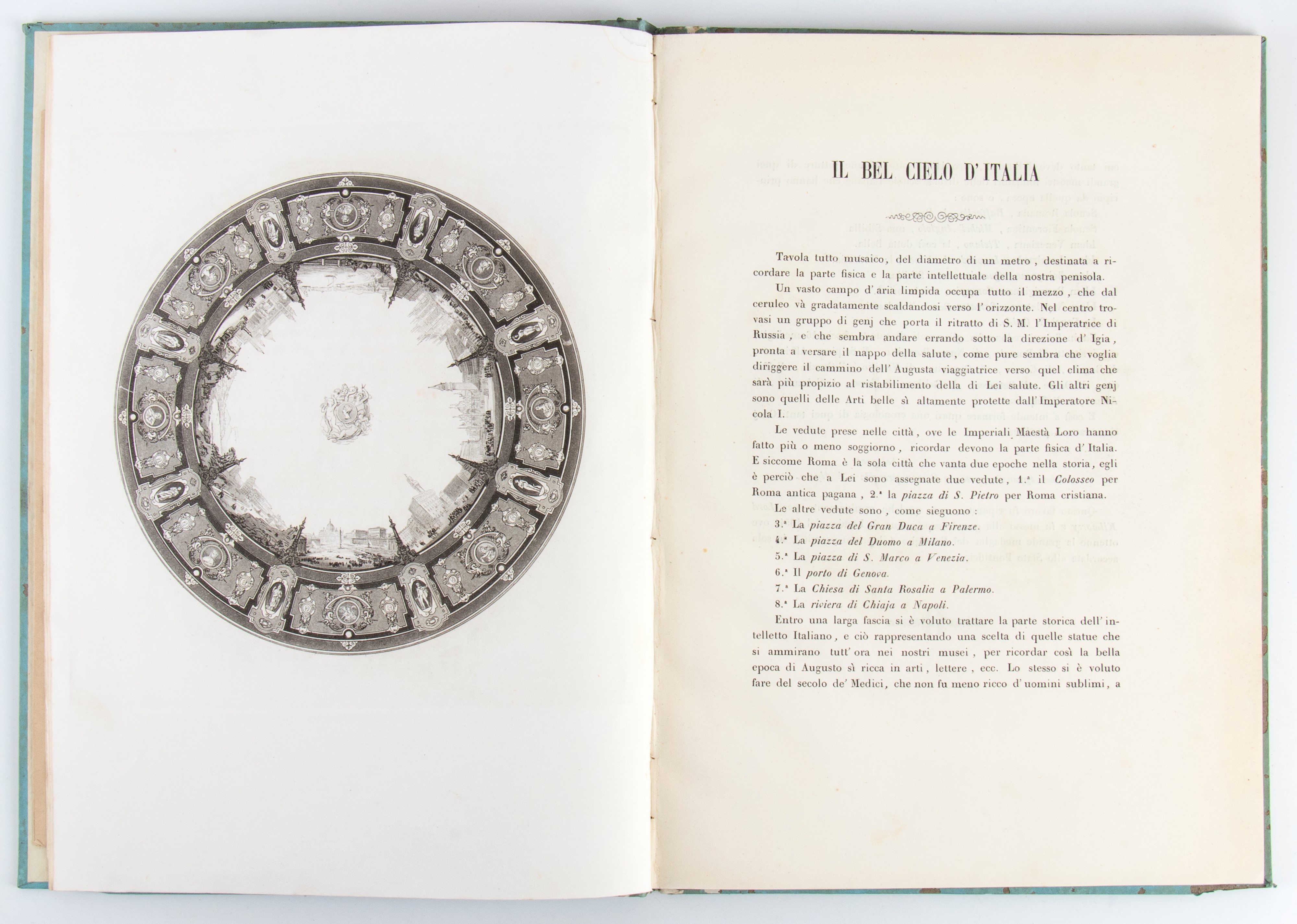 BARBIERI Michelangelo Cav. Alcuni musaici usciti dallo studio del cavalier Michelangelo Barbieri